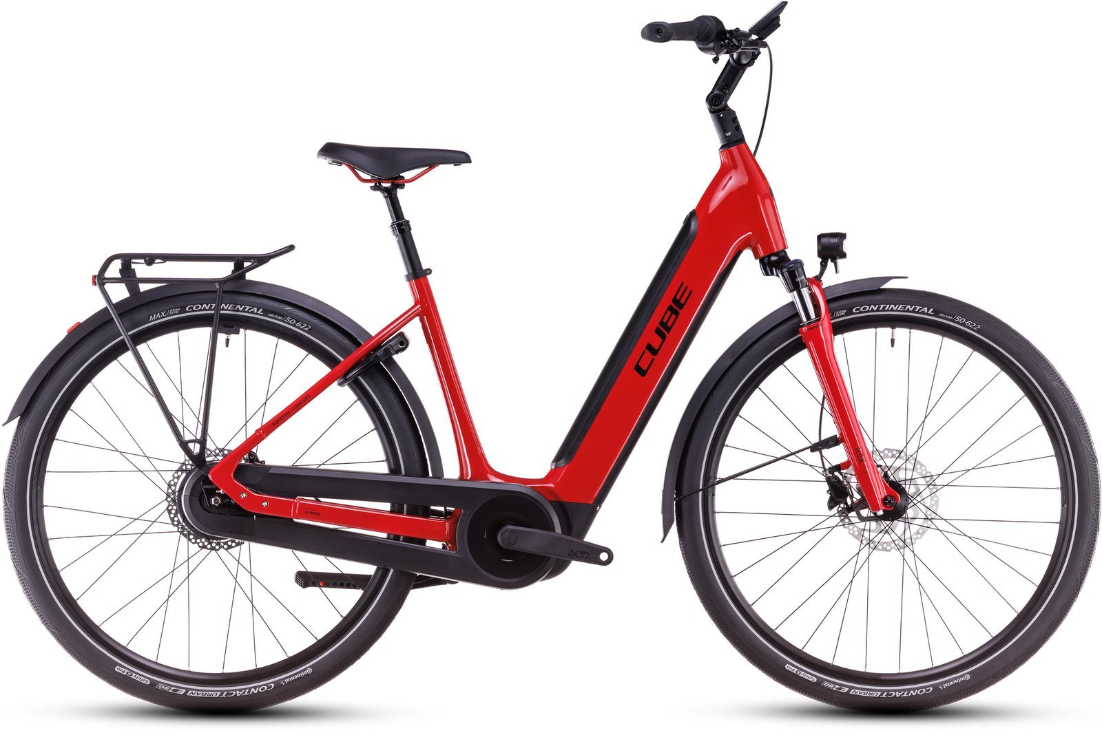 Cube Supreme Hybrid Comfort Pro 500 firered´n´black