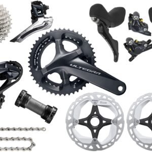 Shimano Gruppo ULTEGRA R8020 2x11 velocità 160/160mm
