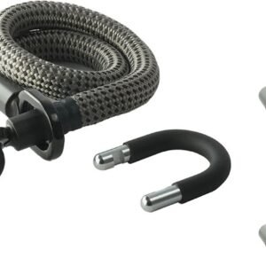 texlock Occhiello U/X - Chiusura a U con cavo tessile con anima in acciaio